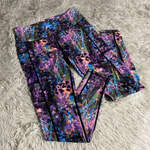 Constantly Varied Gear Pants - Constantly Varied Gear Leggings Womens Medium Purple Squats Approved Artsy